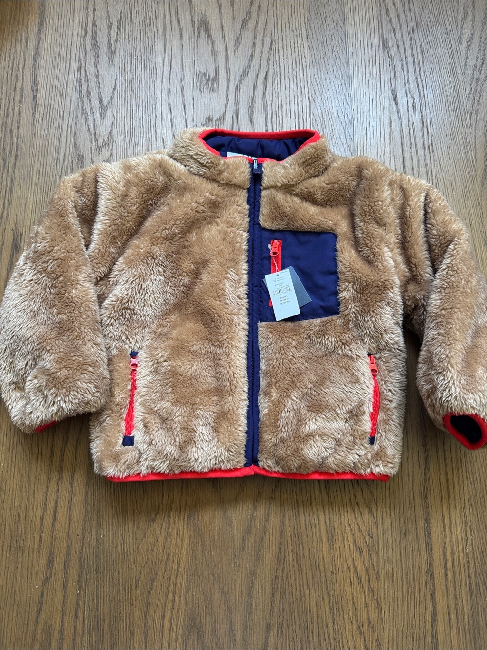 NWT Baby Gap Boys Reversible Jacket Size 3